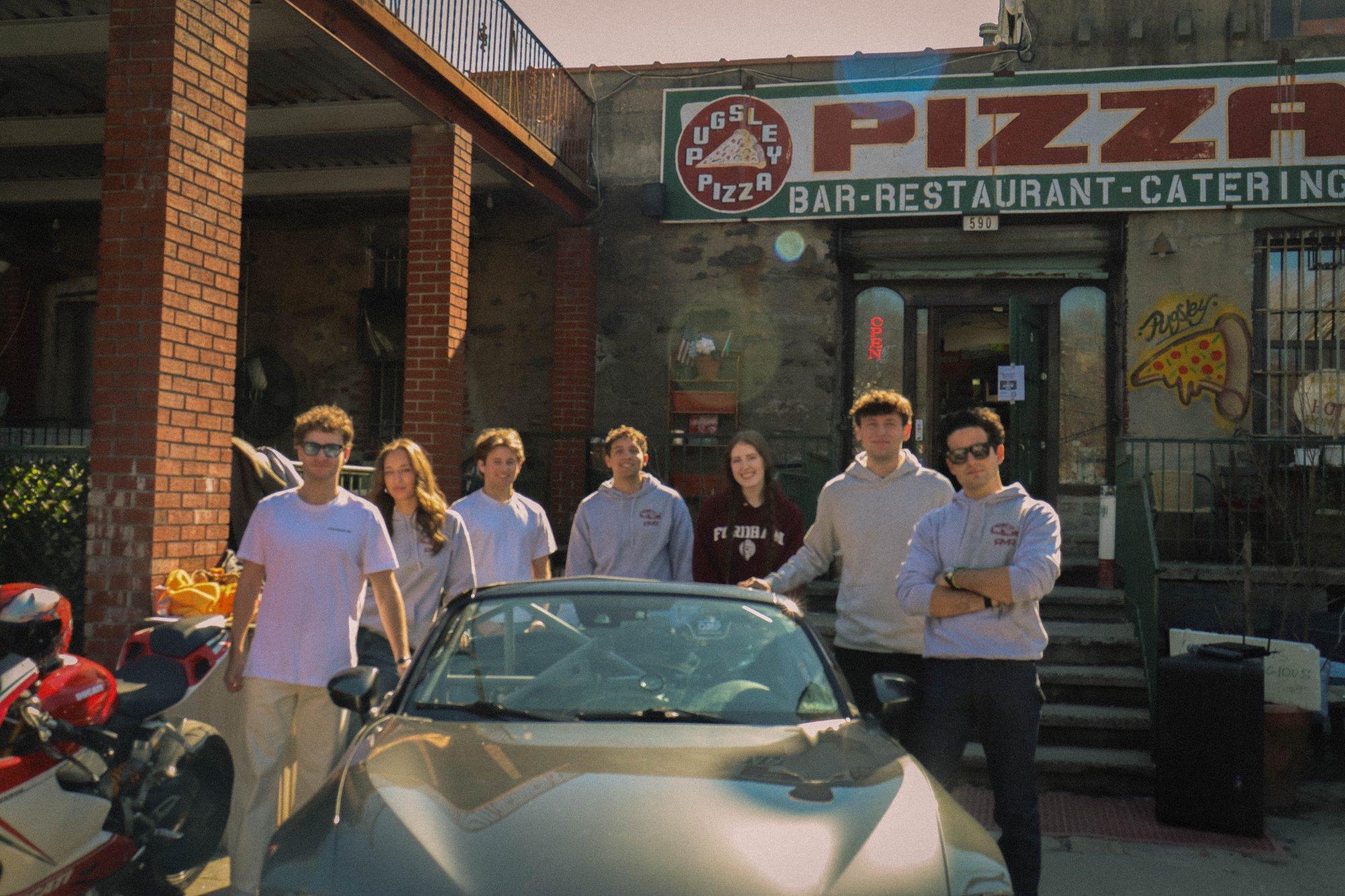 RMR Team at Pugsley's Pizza Car Reveal